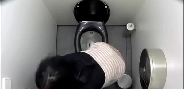  Real Hidden Camera In Toilet - Hot Lady Pissing